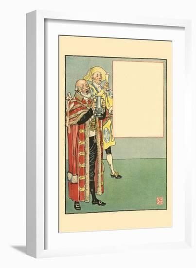 As to Who Had Greatest Number of Followers…-Walter Crane-Framed Art Print