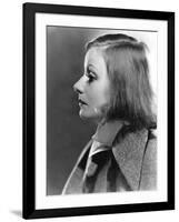 As You Desire Me by George Fitzmaurice, based on a play by Luigi Pirandello, with Greta Garbo, 1932-null-Framed Photo