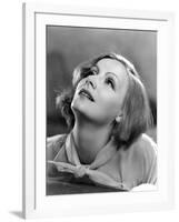 As You Desire Me by George Fitzmaurice, based on a play by Luigi Pirandello, with Greta Garbo, 1932-null-Framed Photo