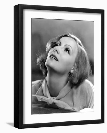 As You Desire Me by George Fitzmaurice, based on a play by Luigi Pirandello, with Greta Garbo, 1932-null-Framed Photo