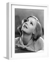 As You Desire Me by George Fitzmaurice, based on a play by Luigi Pirandello, with Greta Garbo, 1932-null-Framed Photo