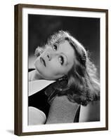 As You Desire Me by George Fitzmaurice, based on a play by Luigi Pirandello, with Greta Garbo, 1932-null-Framed Photo