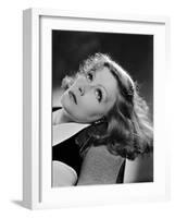 As You Desire Me by George Fitzmaurice, based on a play by Luigi Pirandello, with Greta Garbo, 1932-null-Framed Photo