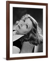 As You Desire Me by George Fitzmaurice, based on a play by Luigi Pirandello, with Greta Garbo, 1932-null-Framed Photo