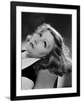 As You Desire Me by George Fitzmaurice, based on a play by Luigi Pirandello, with Greta Garbo, 1932-null-Framed Photo