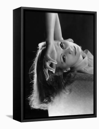 As You Desire Me by George Fitzmaurice, based on a play by Luigi Pirandello, with Greta Garbo, 1932-null-Framed Stretched Canvas