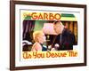 As You Desire Me, from Left: Greta Garbo, Erich Von Stroheim, 1932-null-Framed Art Print