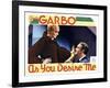 As You Desire Me, from Left, Greta Garbo, Roland Varno, 1932-null-Framed Art Print