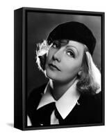 As You Desire Me, Greta Garbo, Portrait by Clarence Sinclair Bull, 1932-null-Framed Stretched Canvas