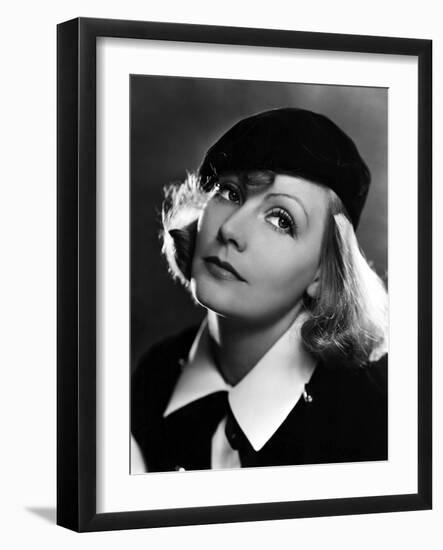 As You Desire Me, Greta Garbo, Portrait by Clarence Sinclair Bull, 1932-null-Framed Photo