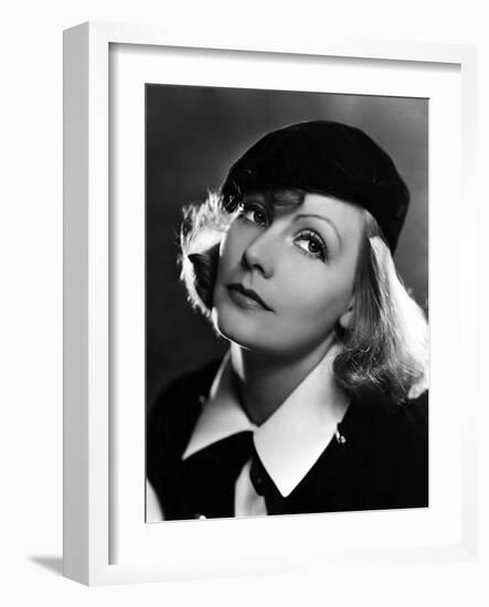 As You Desire Me, Greta Garbo, Portrait by Clarence Sinclair Bull, 1932-null-Framed Photo