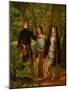 As You like it - Act IV Scene I - Rosalind Tutoring Orlando in the Ceremony of Marriage or the Mock-Walter Howell Deverell-Mounted Giclee Print