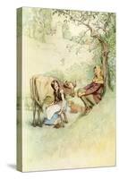As you Like It by William Shakespeare-Hugh Thomson-Stretched Canvas