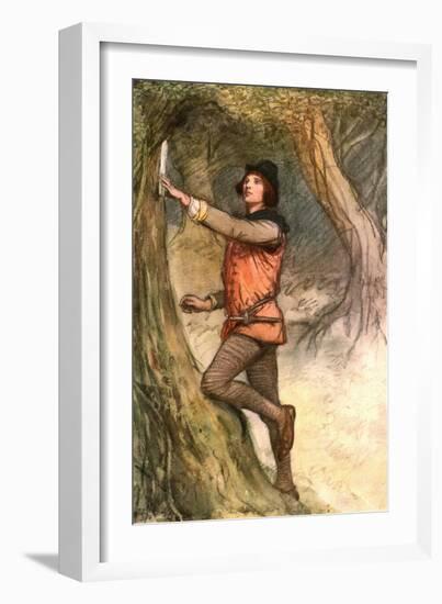 As you Like It by William Shakespeare-Hugh Thomson-Framed Giclee Print