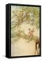 As you Like It by William Shakespeare-Hugh Thomson-Framed Stretched Canvas