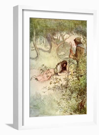 As you Like It by William Shakespeare-Hugh Thomson-Framed Giclee Print