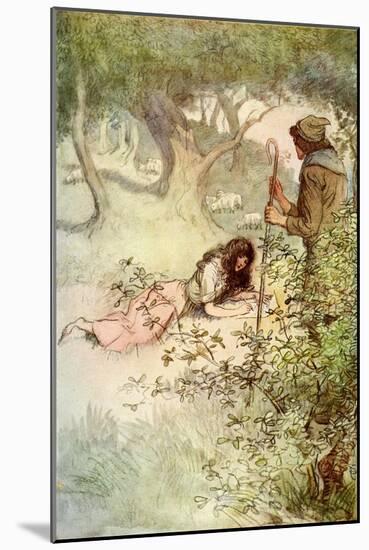 As you Like It by William Shakespeare-Hugh Thomson-Mounted Giclee Print