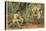 As You Like It, Orlando Rosalind and Celia in the Forest of Arden-null-Stretched Canvas