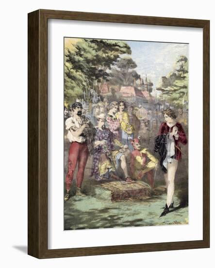 As You Like It, Polka, Adam Wright-Alfred Concanen-Framed Giclee Print