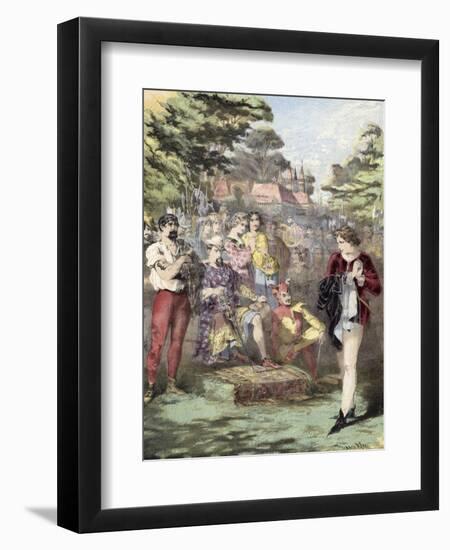 As You Like It, Polka, Adam Wright-Alfred Concanen-Framed Giclee Print
