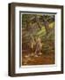 As You Like It, Rosalind and Celia and His Sister Aliena in the Forest of Arden-Eleanor Fortescue Brickdale-Framed Photographic Print