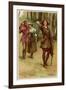 As You Like It, Rosalind with Touchstone and Audrey in the Forest of Arden-Walter Paget-Framed Premium Giclee Print