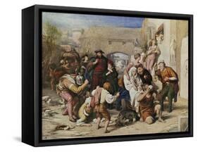 As You Like It-William Mulready-Framed Stretched Canvas