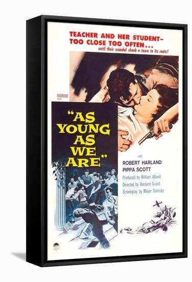 As Young as We Are-null-Framed Stretched Canvas