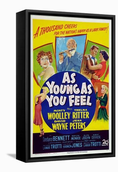 As Young as You Feel-null-Framed Stretched Canvas