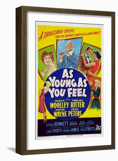 As Young as You Feel-null-Framed Art Print