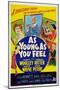 As Young as You Feel-null-Mounted Art Print