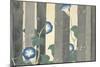 Asagao, from Momoyo-Gusa (The World of Things) Vol I, Pub.1909 (Colour Block Woodcut)-Kamisaka Sekka-Mounted Giclee Print