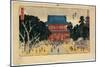 Asakusa Kinryusan-Utagawa Hiroshige-Mounted Giclee Print