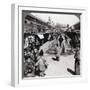 Asakusa Street, Tokyo, Japan, 1896-Underwood & Underwood-Framed Photographic Print