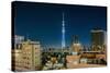 Asakusa, the Town and the Tokyo Sky Tree-Massimo Borchi-Stretched Canvas