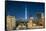 Asakusa, the Town and the Tokyo Sky Tree-Massimo Borchi-Framed Stretched Canvas