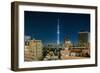 Asakusa, the Town and the Tokyo Sky Tree-Massimo Borchi-Framed Photographic Print