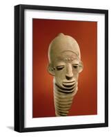 Asante Funerary Mask, from Ghana (Ceramic)-African-Framed Giclee Print