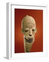 Asante Funerary Mask, from Ghana (Ceramic)-African-Framed Giclee Print