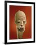 Asante Funerary Mask, from Ghana (Ceramic)-African-Framed Giclee Print