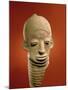 Asante Funerary Mask, from Ghana (Ceramic)-African-Mounted Giclee Print