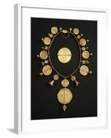 Asante Pectoral, from Ghana (Gold)-African-Framed Giclee Print