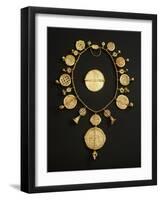 Asante Pectoral, from Ghana (Gold)-African-Framed Giclee Print