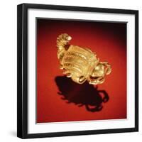 Asante Scorpion Ring, from Ghana (Gold)-African-Framed Giclee Print