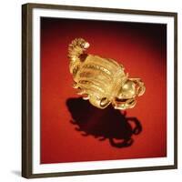 Asante Scorpion Ring, from Ghana (Gold)-African-Framed Giclee Print