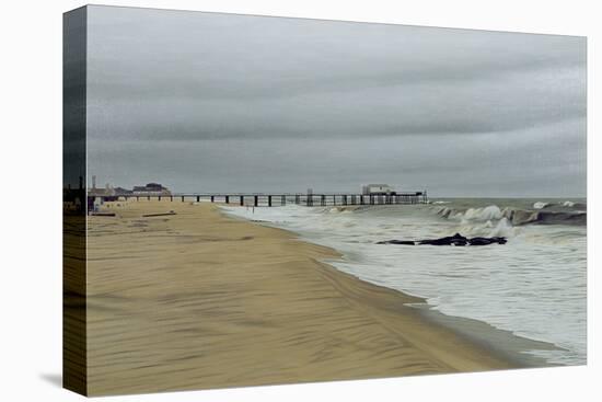 Asbury Park Beach, 1995-Max Ferguson-Stretched Canvas