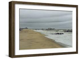 Asbury Park Beach, 1995-Max Ferguson-Framed Giclee Print