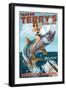 Asbury Park, New Jersey - Tarpon Fishing Pinup Girl-Lantern Press-Framed Art Print