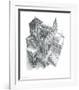 Ascending and Descending-M^ C^ Escher-Framed Art Print