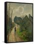 Ascending Path in Osny, 1883-Camille Pissarro-Framed Stretched Canvas